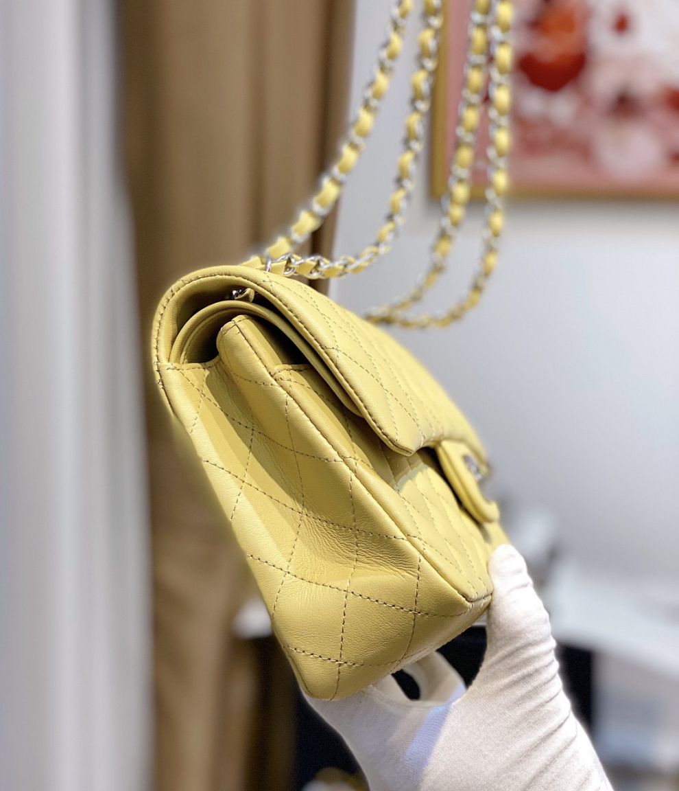 Túi Xách Chanel Classic – Vàng Nhũ
