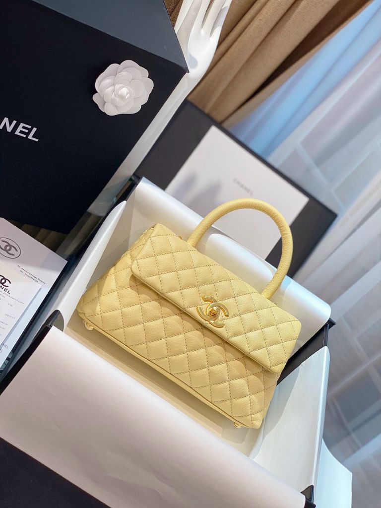 Túi Xách Chanel Coco Mini – Vàng Nhạt