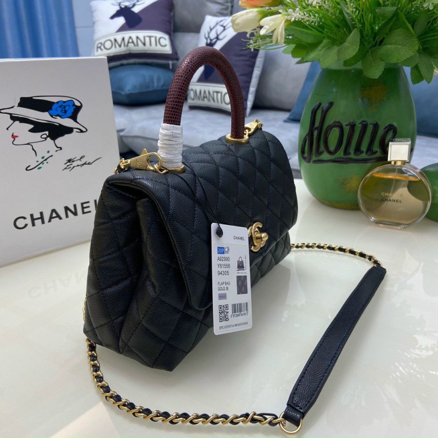 Túi Xách Chanel Coco Mini – Đen
