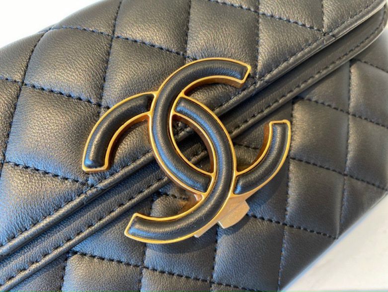 Túi Xách Chanel Enamel CC Flap Bag