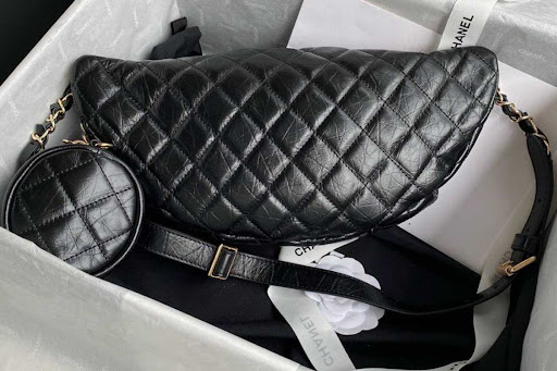 Review Chanel Aged Calfskin Pocket Fanny Pack