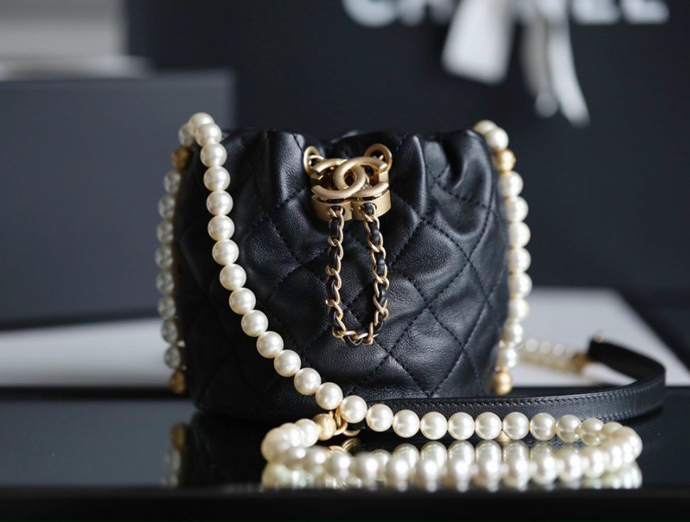 Chanel Mini Drawstring Bag