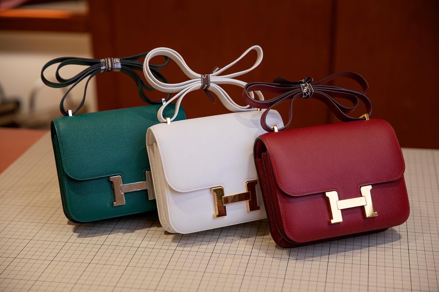 Tổng hợp màu sắc túi Hermes Constance được yêu thích