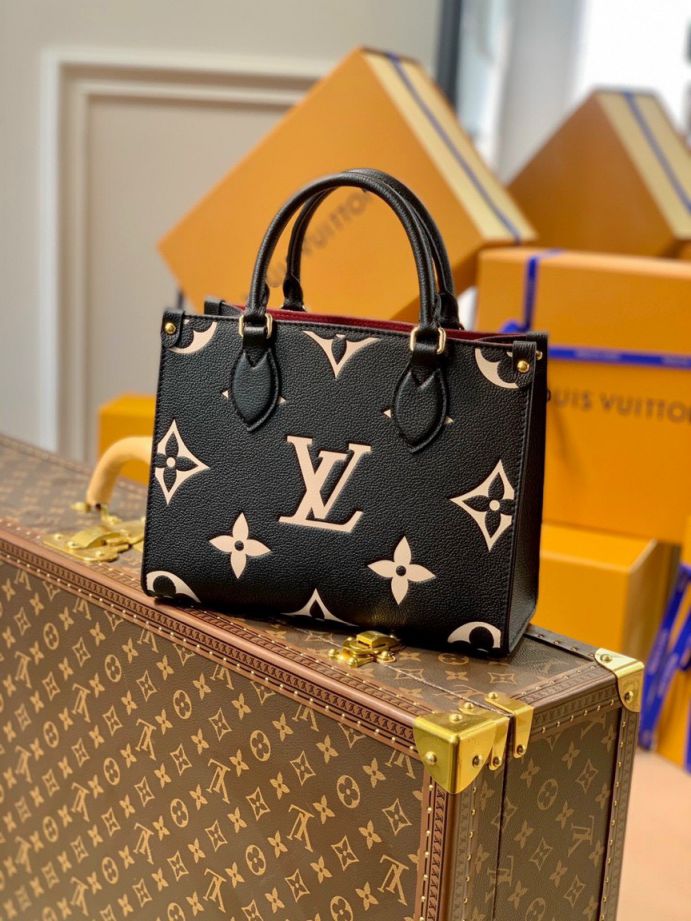 LV Onthego PM  Tote Bag – Đen Be