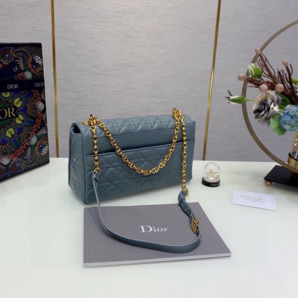 Túi Xách Dior Medium Caro bag