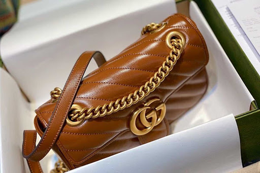 Review túi Gucci mini: Gucci Marmont Matelassé Shoulder Bag