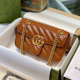 Gucci Marmont Matelasse Bag – Nâu Tây Size 22