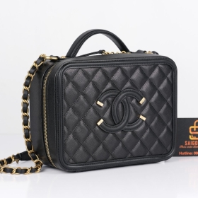 Túi Xách Chanel Vanity Case Khâu Tay - SGB414